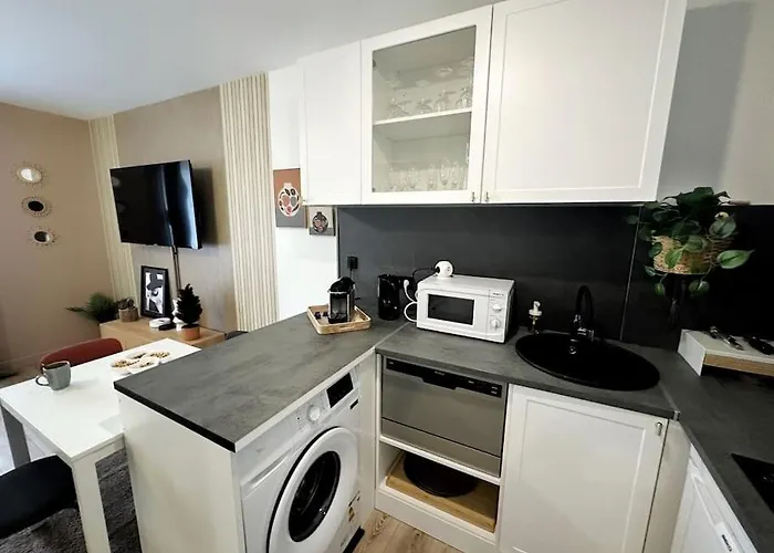 La Croix Blanche - Cosy - Place De Parking 公寓